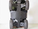 ЗАХИСТ SILNIKA, ПЛИТА ДНА AXP POLARIS SPORTSMAN 2021-2024 -HDPE ЧОРНА  фото 7