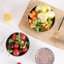 UZSONNÁS DOBOZ 5 DOBOZ+FEDÉL TERMOSZ ÉTEL LEVES 2,1L Átmérő 15 cm