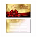 График визитной карточки, дизайн карты лояльности