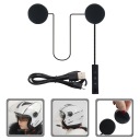 BLACK WIRELESS KIT SLUCHAWKOWY DO HELMET MOTOCIKLINIO Z KONSTRUKCJA HACZYKA FOR BEZPIECZNEGO DOPASOWANIA  photo 15