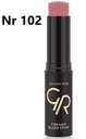 Golden Rose Creamy Blush róż do policzków 102