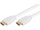 Кабель HDMI/HDMI 1.4 3м белый Goobay
