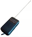 Мини-радио для путешествий с динамиком AM FM AUX, карманное радио с батарейным питанием