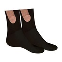 vysoké ponožky ponožka mäkké vtipné kreatívne 1 pár ponožiek Veľkosť Uniwersalny