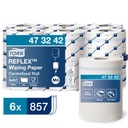 Tork Reflex 473242 — Улучшенный рулон для очистки бумаги, 1w, M4 — 6 рулонов