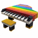 НОВІ 1000 шт. магнітних кульок 3 мм, магнітний набір Rainbow Neocube
