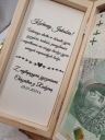 Подарок 18 -го дня рождения - коробка денег