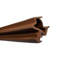 ПРОКЛАДКА ДВЕРНАЯ DEVENTER S6612 коричневая 1 метр