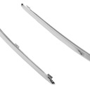 2 PCS MOULURE AVANT PARE-CHOCS CHROMÉ GARNITURE 2208850274photo 7