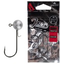 Główki jigowe 7 g kuty haczyk 1/0 Mikado Jaws Classic 3szt do zbrojenia gum