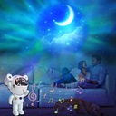 Projektor hviezd neba Led Nočná lampa Astronaut Lampička Kozmonaut usb Druh vlákna vstavaný LED zdroj