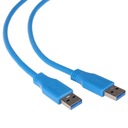Przewód kabel USB 3.0 Maclean, AM-AM, wtyk-wtyk, 3