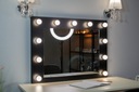 Туалетный столик для макияжа с черным зеркалом Hollywood Mirror