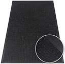 WYCIERACZKA WEJŚCIOWA 50x80 MATA POD DRZWI DO BUTÓW ZEWNĘTRZNA DUŻA CZARNA