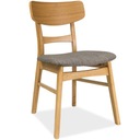 Деревянный стул в скандинавском стиле с обивкой CD-61 SIGNAL