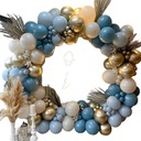 СИНИЙ ШАР-ГИРЛАНД ДЕНЬ РОЖДЕНИЯ КРЕЩЕНИЕ 127 S