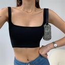 2023 Women Remienok Crop Top Women Sexy Backless Leak Veľkosť XL