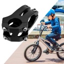 РУЛЬ ДЛЯ ВЕЛОСИПЕДА КРАТКИЙ ШТЫРЬ LUNJE 25.4X35MM RISER ZE СТОПА АЛЮМИНИЙ ЧЕРНЫЙ  фото 4