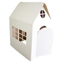 Детский домик из картона.