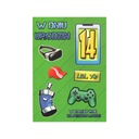 пропуск на день рождения четырнадцать лет 14-летие