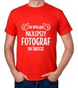 koszulka NAJLEPSZY FOTOGRAF prezent