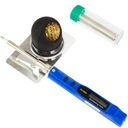 МИНИ-ПАЯЛЬНИК, РЕЗИСТИВНЫЙ НАГРЕВАТЕЛЬ, 30ВТ, ЖК-ДИСПЛЕЙ, РЕГУЛИРОВКА ТЕМПЕРАТУРЫ