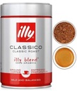 Illy CLASSICO - Mletá káva 250g Druh kávy obyčajný čierny