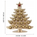 Vianočný stromček Adventný kalendár Stojan na čokolády Druh závesný