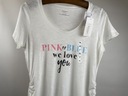 Tehotenské tričko MOTHERHOOD pink or blue USA veľ. M Veľkosť M