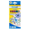 Ceruzkové pastelky 12 farieb metalické trojuholníkové PRIMA ART 399437 Značka Prima Art