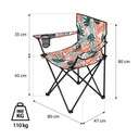 Skladacia stolička s opierkami chrbta NILS EAN (GTIN) 5907695545630