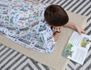 Детское утяжеленное одеяло Сенсорное одеяло 100x150 1–6 кг, регулировка веса
