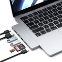 Тонкий адаптер SATECHI Pro Hub для Macbook Air и Pro M1 M2 M3