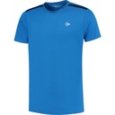 KOSZULKA TENISOWA MĘSKA DUNLOP CLUB CREW TEE MEN ROYAL BLUE L