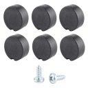 6PCS THRESHOLD THRESHOLD OBEJMUJE BLACK SPARE PARTS ACCESSORIES AUTOMOBILE 94  photo 11
