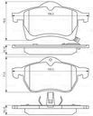 ZAPATAS DE FRENADO OPEL P. ASTRA G- ZAFIRA A 