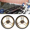 Skladací bicykel Kolesá Easy Wheel EZ pre Travel Rack Model Tylny bagażnik rowerowy do montażu na półce EZ