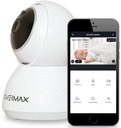 БЕСПРОВОДНАЯ IP-КАМЕРА МОНИТОРИНГА ПОВОРОТНАЯ WIFI FULLHD МИКРОФОН ДИНАМИК