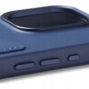 Skórzane etui Mujjo Wallet Mag do iPhone 15 Pro case obudowa do MagSafe Kolor niebieski