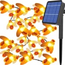 СОЛНЕЧНАЯ САДОВАЯ ГИРЛЯНДИЯ ДЕКОРАТИВНЫЕ СВЕТИЛЬНИКИ ДЛЯ ТЕРРАСЫ БАЛКОНА PROGRAMMER 30LED