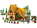 LEGO 43242 Disney - Chata Snehulienka a sedem trpaslíkov Kocky Názov súpravy Chatka Królewny Śnieżki i siedmiu krasnoludków