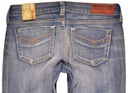 TOMMY HILFIGER spodnie REGULAR FLARE _ W29 L34 Kolor niebieski