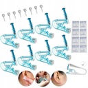 ПИСТОЛЕТ ДЛЯ ПИРКИНГА УШЕЙ С ПИРКИНГОМ СЕРЬГ 8 ШТ.