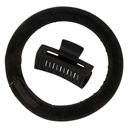 Dámsky hzeloses Curling Rod, DIY New Black Round Model Brak lokówek do włosów klips do włosów DIY