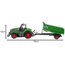 Traktor Játék Távirányítós Pótkocsi Traktor Távirányító + Billenőplatós Szín zöld