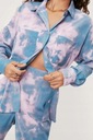 NASTY GAL OVERSIZOWA KOSZULA TIE DYE L Rozmiar L