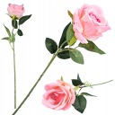 ОДИНОЧНАЯ ИСКУССТВЕННАЯ РОЗА, ДЛИННАЯ ВЕТКА, ЦВЕТОК XXL