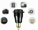 ХВІРТКА ЗАРЯДНИЙ ПРИСТРІЙ МОТОЦИКЛЕТНА USB 3.0 I ТИП C LED (СВІТЛОДІОД)  фото 7