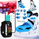 ПРОФЕССИОНАЛЬНЫЕ КОНЬКИ РЕГУЛИРУЕМЫЕ КОНЬКИ РОЛИКОВЫЕ КОНЬКИ SMARTBAND БЕСПЛАТНО 9 В 1 ПОДАРОК ​​XL