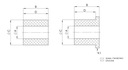 TEDGUM 00441689 BUSHING SPRINGS MITSUBISHI 